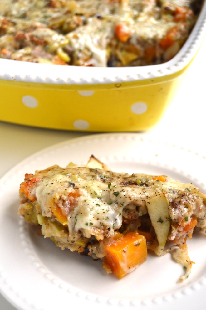 Swiss Apple Chicken Casserole > Michigan Apple Committee